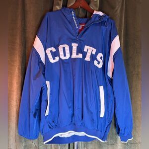 NFL Blue Colts Windbreaker Jacket